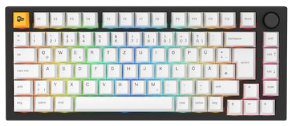 Glorious Gaming GMMK PRO 75% Mechanische Tastatur - Deutsch QWERTZ Schwarz