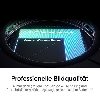 Insta360 Link 2 Standard Bundle – 4K KI Webcam für PC/Mac