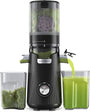 ACOQOOS Slow Juicer für ganze Früchte, 1.8L – Schwarz