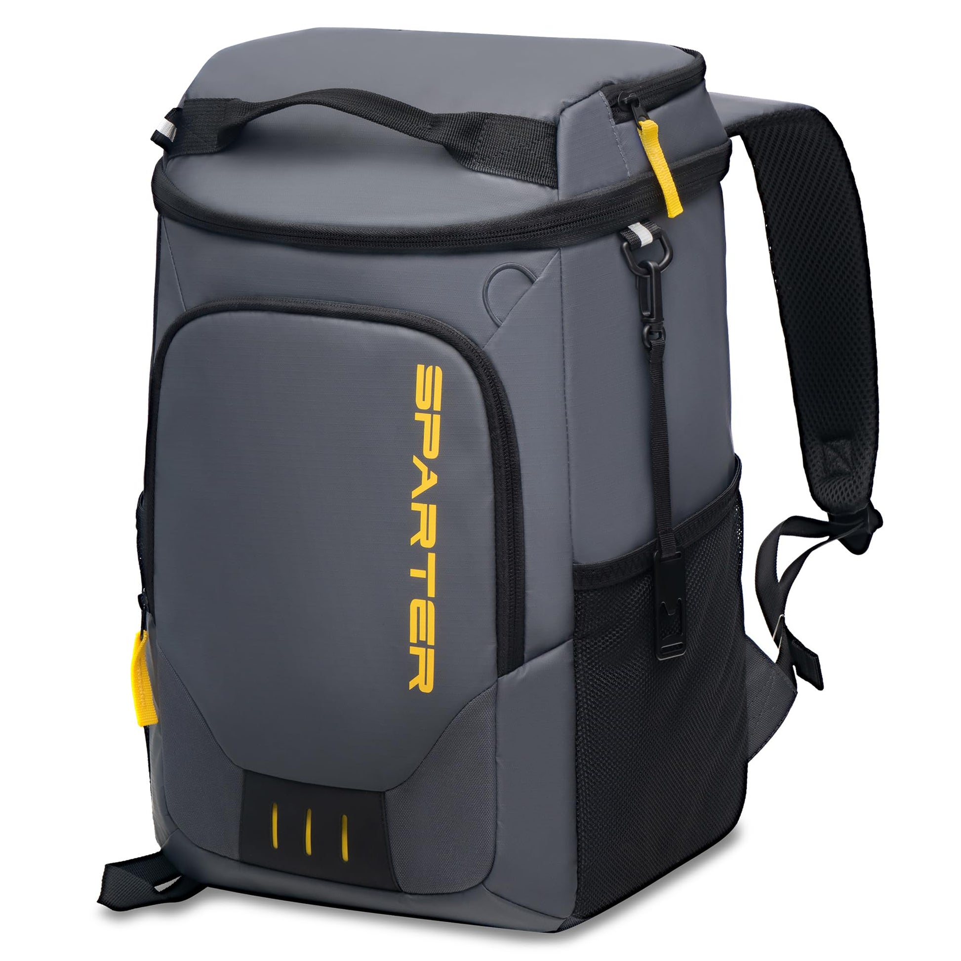 SPARTER Kühlrucksack 33 Dosen, isolierte Kühltasche, auslaufsicher – Nylon, PU-beschichtet