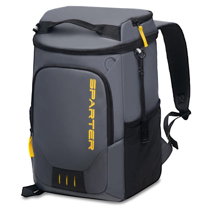 SPARTER Kühlrucksack 33 Dosen, isolierte Kühltasche, auslaufsicher – Nylon, PU-beschichtet