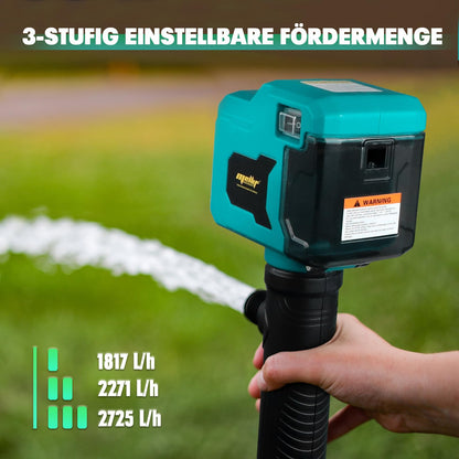 Mellif Akku Regenfasspumpe für Makita 18V - Bürstenlos, ohne Akku