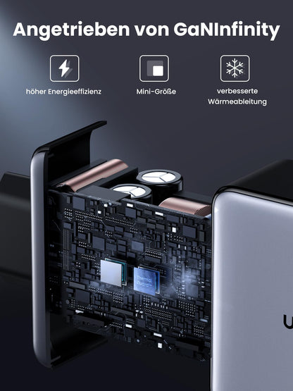 UGREEN Nexode X USB-C GaN Schnellladegerät - 160W 4-Port