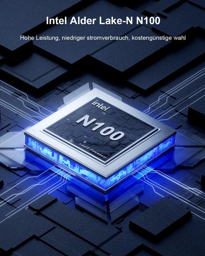 Ninkear Mini PC N100 - 16GB RAM 512GB SSD für Büro & Heim