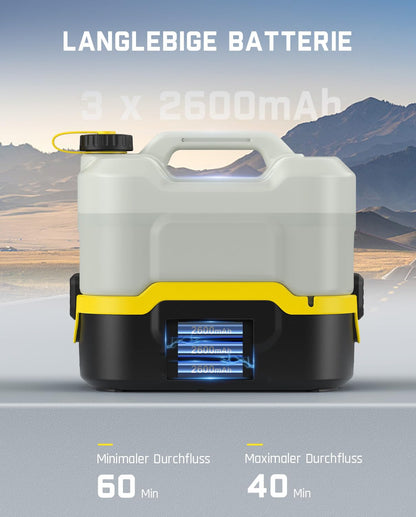 Fanttik NB8 Nano Akku-Hochdruckreiniger – 8 Liter Tank