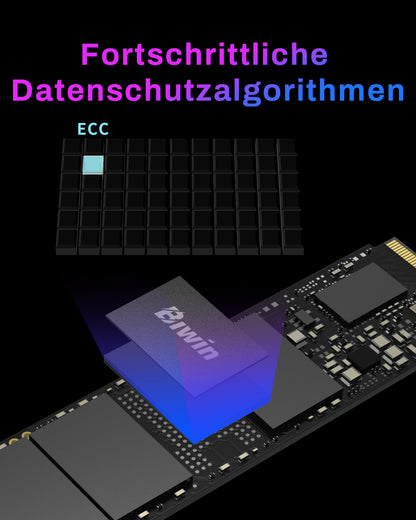 BIWIN Black Opal NV7400 1TB M.2 SSD PCIe Gen4 NVMe 7400 MB/s