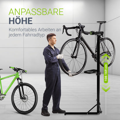 Juskys Fahrrad Reparaturständer – E-Bike, 50kg, klappbar