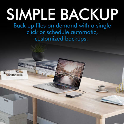 LaCie Mobile Drive Moon tragbare Festplatte 4TB silber