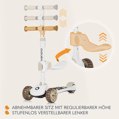 LIONELO Franky 2-in-1 Kinder Balance-Roller & Laufrad