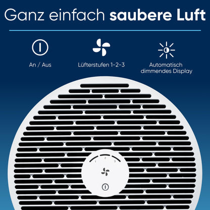 BLUEAIR Blue Pure Mini Max Luftreiniger – Kompakt für Büro & Schlafzimmer