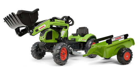 Falk Claas Axion 410 Tret-Baggerlader für Kinder 2040AM