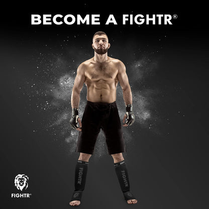 FIGHTR MMA Kopfschutz, verstellbarer Boxhelm für Sparring & Boxen