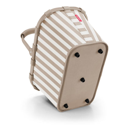reisenthel carrybag summerstripes coffee Einkaufskorb 22 l