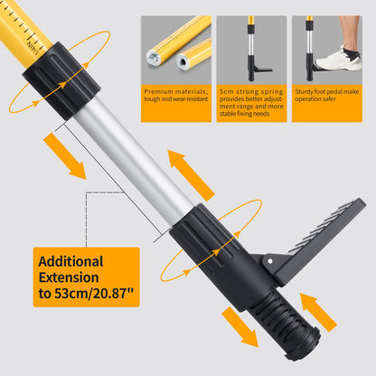 Firecore FLP370C Teleskopstange Stativ Laserhalterung 3.7m