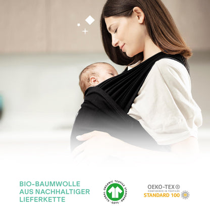Koala Babycare Babytragetuch elastisch - Einfach anzuziehen