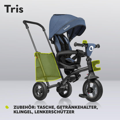 Lionelo Tris 2in1 Dreirad Buggy – Zusammenklappbar