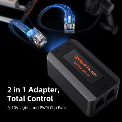 Spider Farmer GGS AC10 Smart 10-fach Steckdosenleiste mit Sensoren