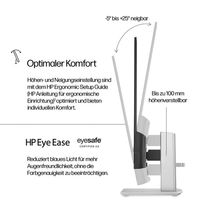 HP Series 5 527sh FHD IPS Monitor - 27 Zoll, 100Hz, Schwarz