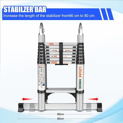 Profi Teleskopleiter Mehrzweckleiter - Aluminium 5M