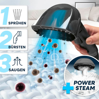 CLEANmaxx Pro Steam Fleckenreiniger Waschsauger für Polster & Teppiche