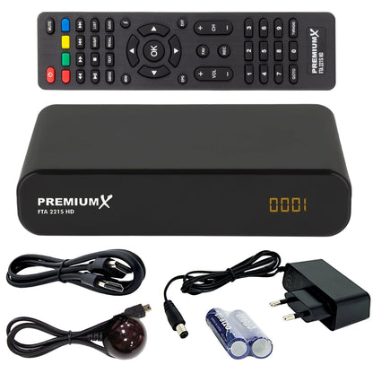 PremiumX Mobile Camping SAT Set - Single LNB Koffer Stativ