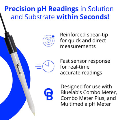Bluelab PROBPHLEAP pH Leap Sonde – Robuste Boden-Sonde BNC