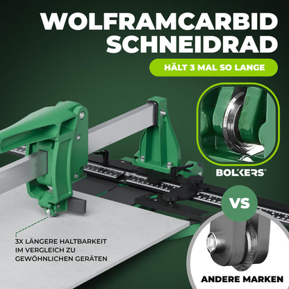 BOLKERS® ProCut XL 1200 Fliesenschneider - 1200mm Schnittlänge