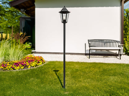 Smartwares Classico Stehleuchte E27 60W Aluminium Glas 170 cm