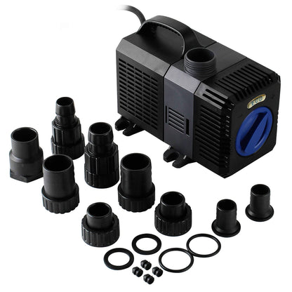 everfarel Teichpumpe 5200 l/h Bachlaufpumpe Wasserpumpe 40 W