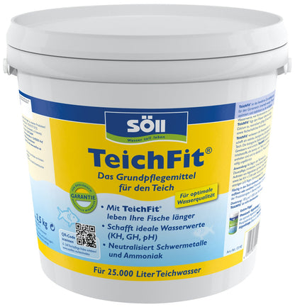 Söll 81738 TeichFit Wasseraufbereiter 2,5 kg für Gartenteich zur Wasserstabilisierung