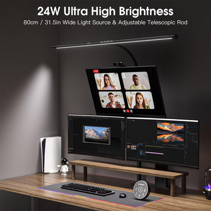 EYOCEAN LED Schreibtischlampe 80CM - Gestensteuerung, Augenschutz