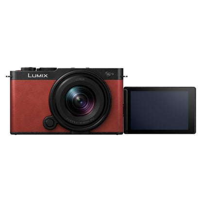 Panasonic Lumix DC-S9NE-K Spiegellose Vollformatkamera Rot Kit