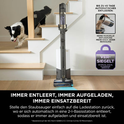Shark PowerDetect Clean & Empty Akku-Staubsauger mit Absaugstation