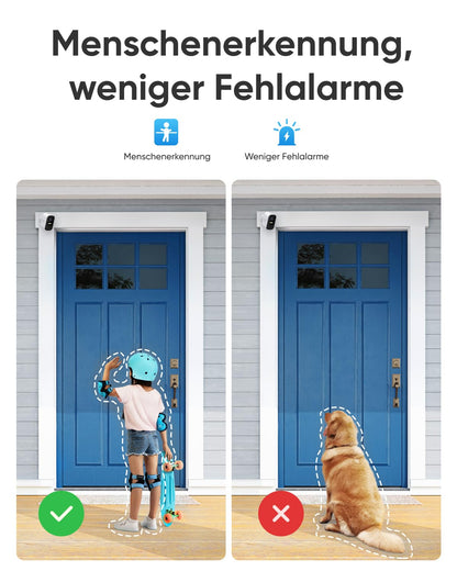 Eufy Cam 2C Überwachungskamera Aussen - 2+1 Set