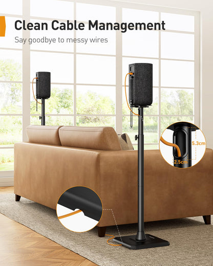 Perlegear PGSS12 Lautsprecherständer Paar höhenverstellbar