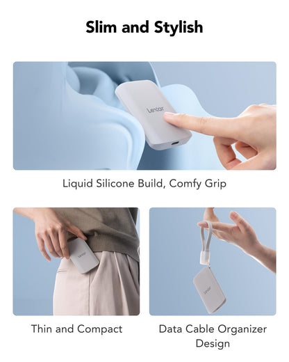 Lexar ES5 Tragbare SSD 2TB – 2.000 MB/s USB 3.2 Gen2x2