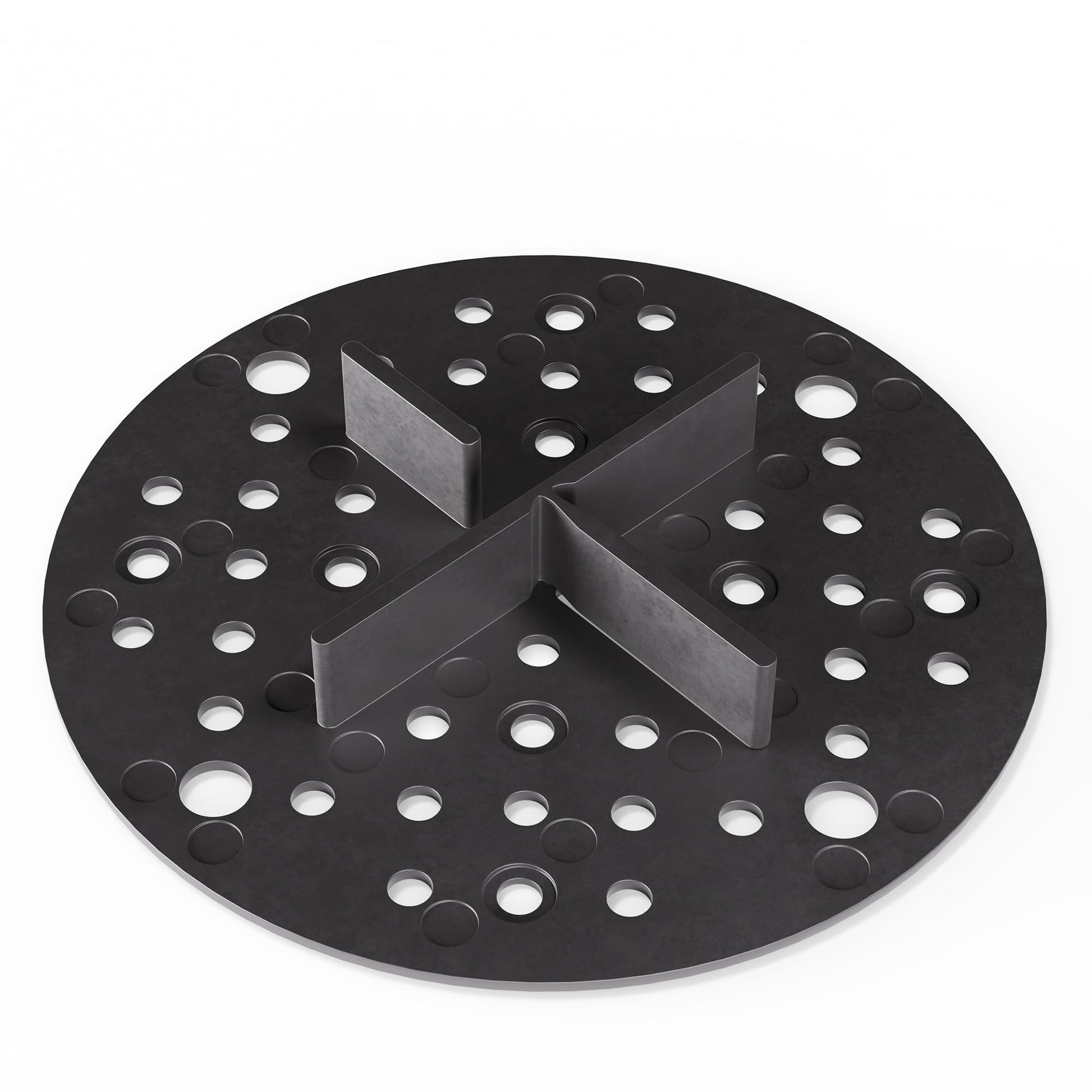 Bauhandel24 Fugenkreuze mit Teller 3mm Terrassenplatten Schwarz. Sorgen für exakte 3mm Fugenbreite bei der Terrassenplatten-Verlegung.