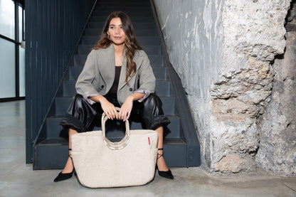 reisenthel loopshopper L teddy sand – Shopper aus recyceltem PET