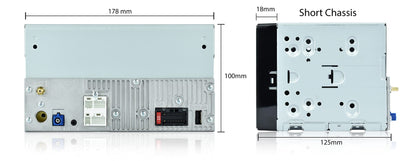 Pioneer SPH-DA360DAB-F 2-DIN Autoradio CarPlay Android Auto DAB+