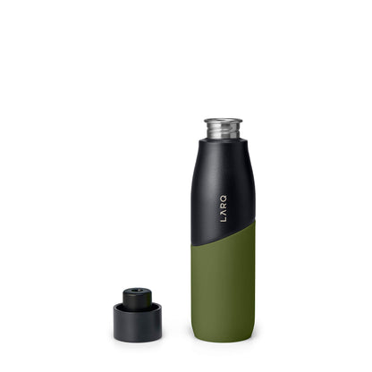 LARQ Movement PureVis 710ml UV-Trinkflasche - Black/Pine