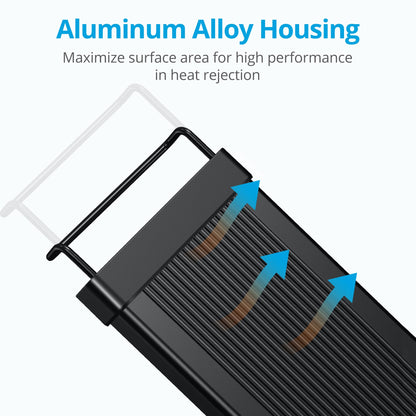 NICREW ClassicLED G2 Aquarium Beleuchtung - 118-150cm Süsswasser