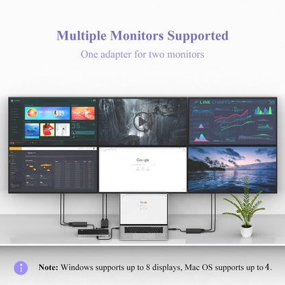 WAVLINK USB-C / USB 3.0 HDMI Dual Monitor Grafikadapter