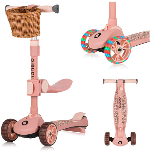 LIONELO Franky 2-in-1 Kinder Balance-Roller Laufrad - Höhenverstellbar