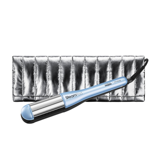 L'Oréal Professionnel SteamPod 4 Dampfstyler - Glacial Utopia LE blau-weiß. Glättet und lockt Haare präzise per Dampf.