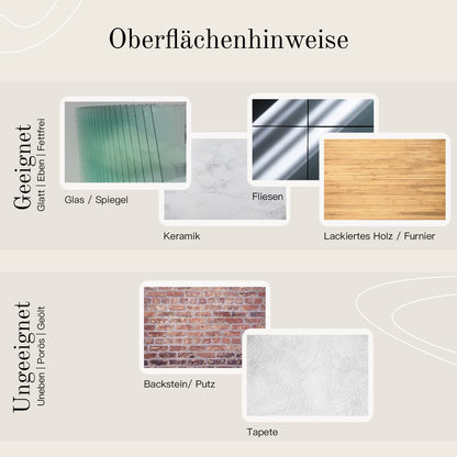 Designfabrik Hamburg Duschablage ohne Bohren, Weiss, 30 cm
