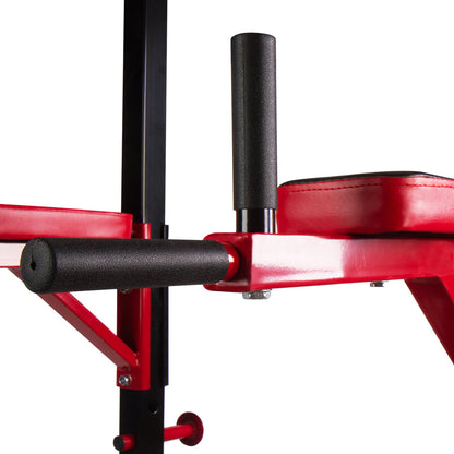 CCLIFE Power Tower Dip Station Klimmzugstange – Heim-Fitnessstudio