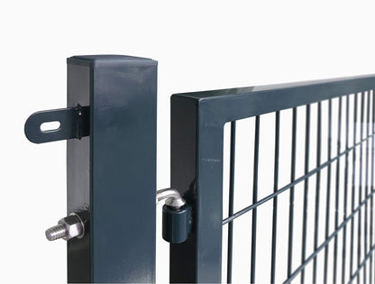 Koll Living Gartentor Stabmattenzaun 120x120cm Anthrazit