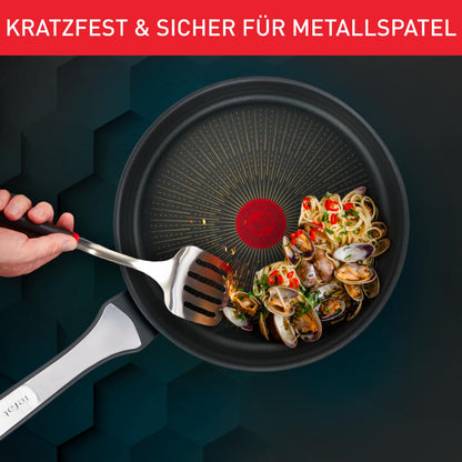 Tefal Unlimited On Bratpfanne 24 cm Induktion Schwarz G25904