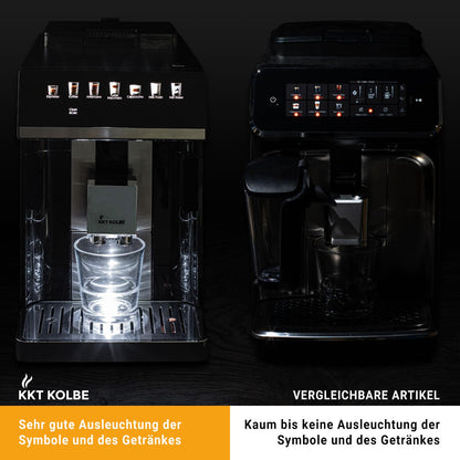 KKT KOLBE One Kaffeevollautomat mit Mahlwerk, Milchbehälter, 15 Bar