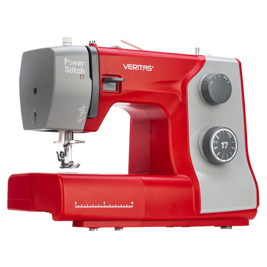VERITAS Power Stitch 17 Mechanische Nähmaschine Einfädelhilfe